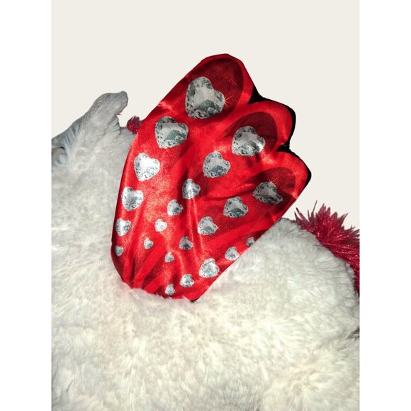 White & Red Unicorn Plush Toy By Love & Magic - Picture 6 of 9